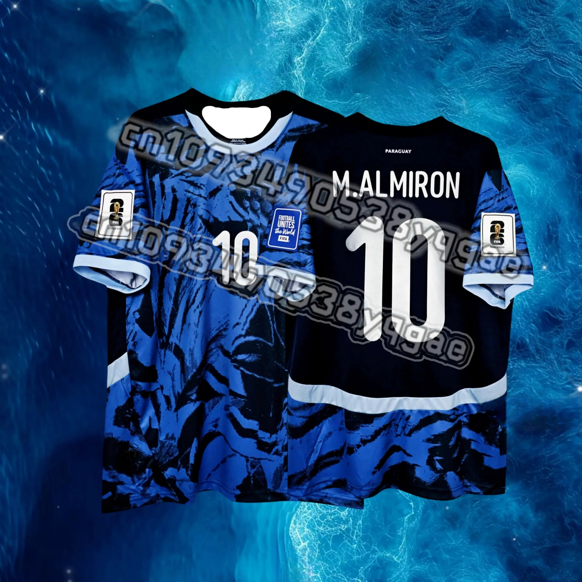 Gran oferta 25/26, camisetas populares de la serie de camisetas de fútbol, Paraguay, ropa de entrenamiento deportivo, camiseta de verano para hombres y adultos