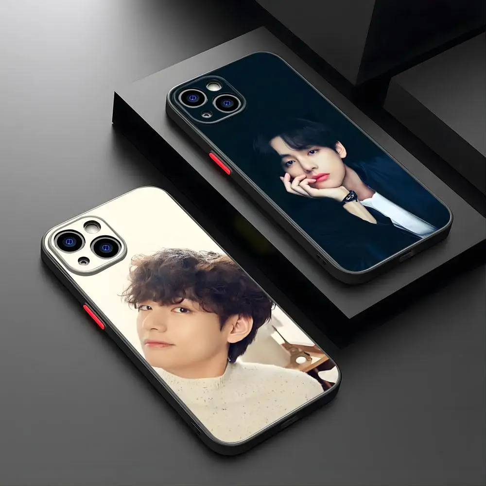 Bulletproof Boy Korea Kpop Phone Case For IPhone 15 Pro Max 16 Pro 13 14 Plus 11 12 Mini Xs X Xr Se Matte Translucent Back Cover