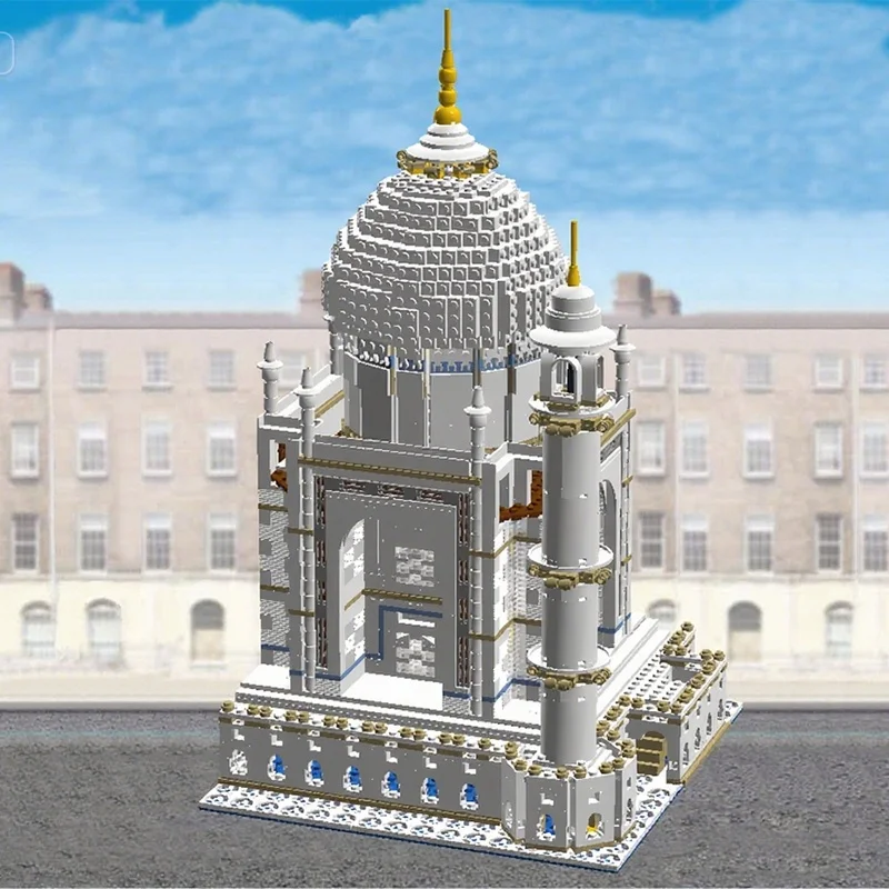 3512pcs MOC Taj Mahal Modular 2 Modulared Model Building Blocks Architecture Christmas Gifts DIY Toy Idea Education Brick Kids