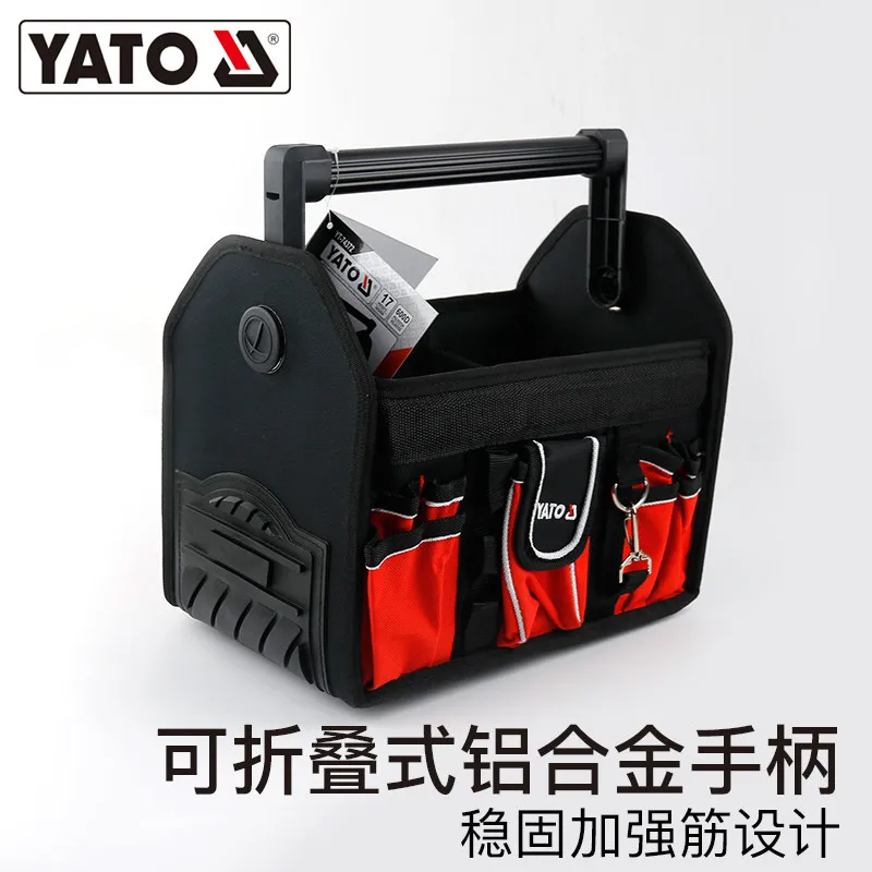 Toolkit Multifunctional Thickened Wear-resistant Storage Bag, Small Portable Satchel, Large Woodworking and Electrical Bag