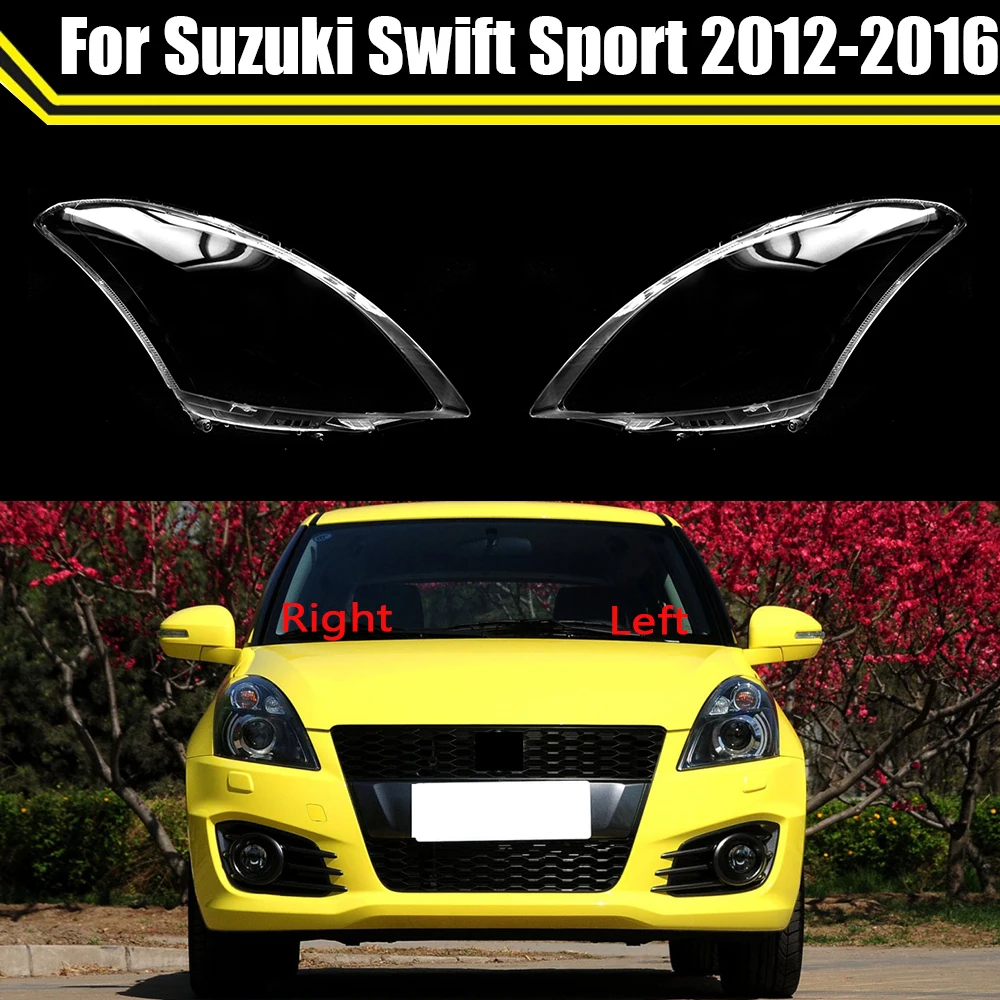 

Auto Light Caps For Suzuki Swift Sport 2012-2016 Car Headlight Cover Lampcover Transparent Lampshade Lamp Clear Lens Case