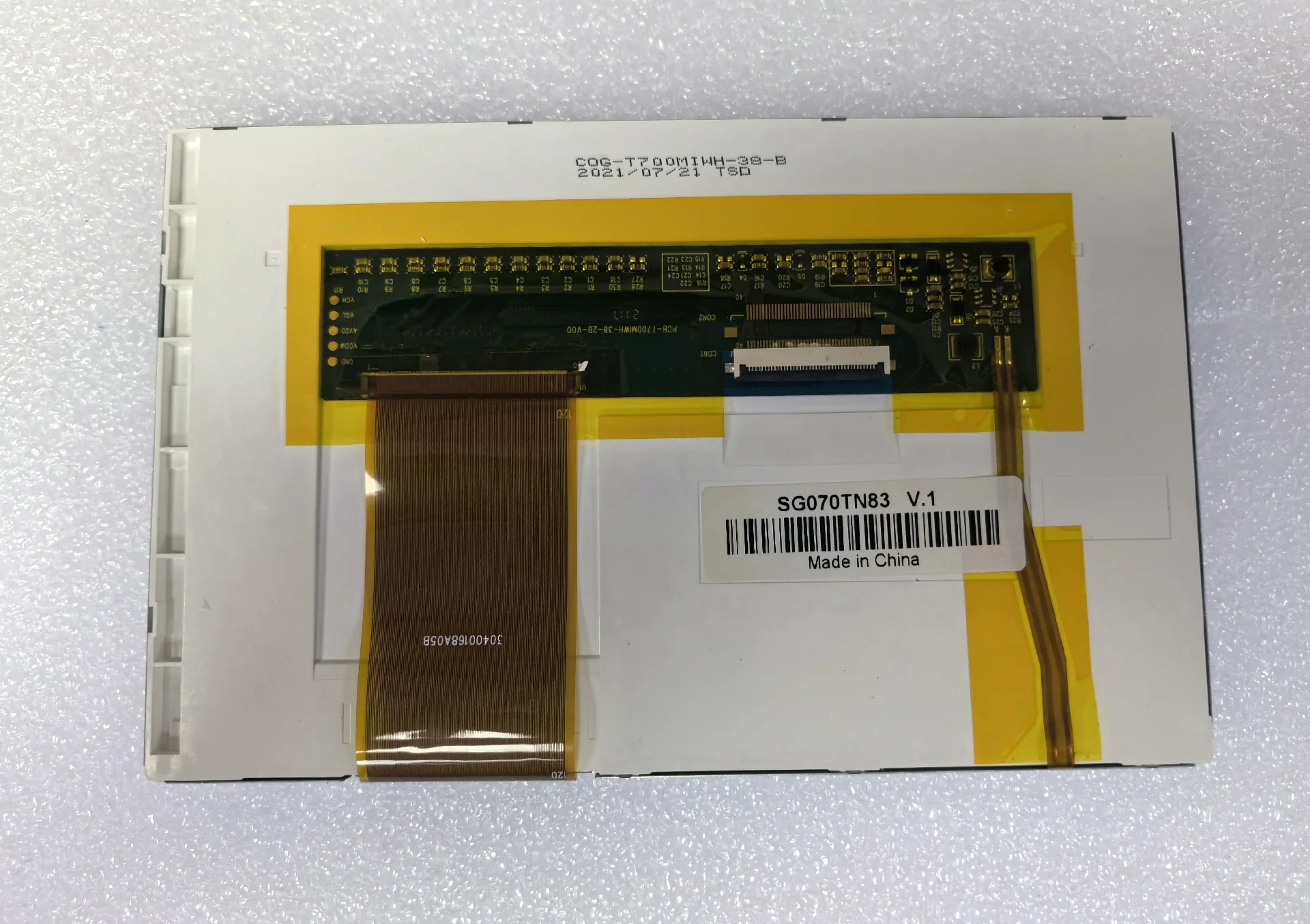 SG070TN83 V.1 لوحة شاشة عرض LCD