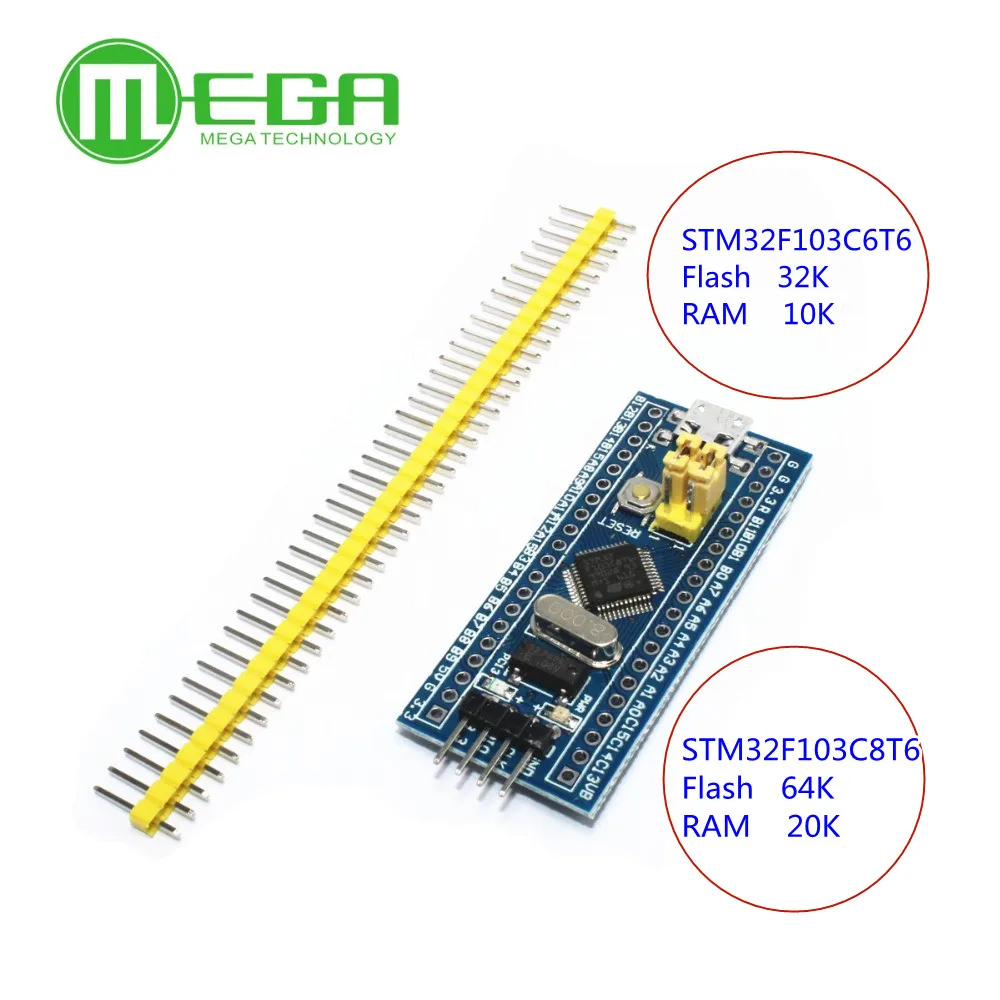 STM32F103C6T6 STM32F103C8T6 ramię STM32 minimalny System płyta modułu rozwojowego typ-c