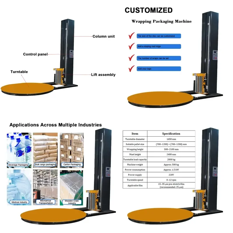 Intelligent Automatic Strapping Machine Efficient for Logistics and Warehousing