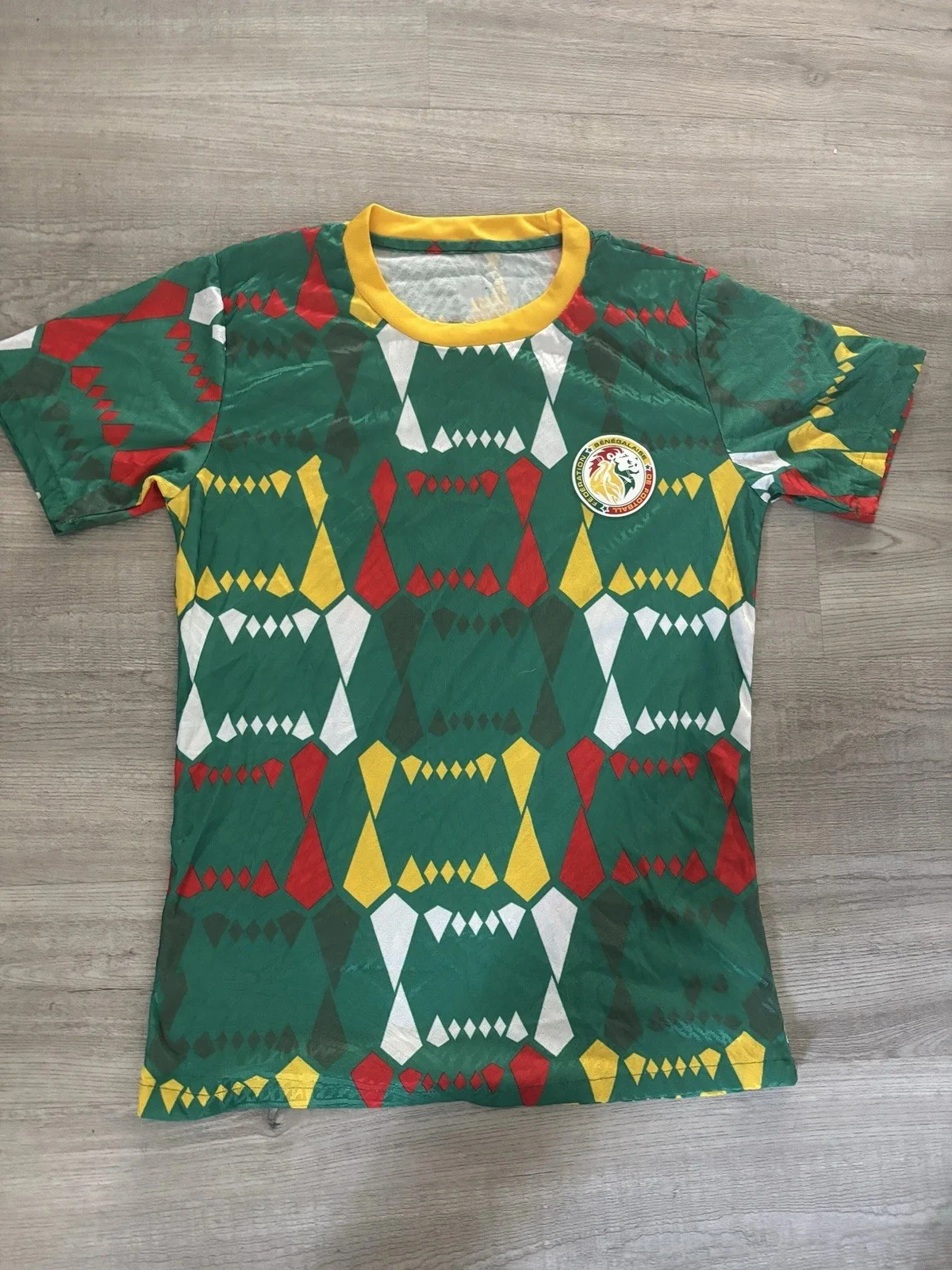 

Senegal 2026 New Soccer Jerseys, Comfortable and Breathable 3D Printed T-Shirts for Adults and Casual Tops for Children