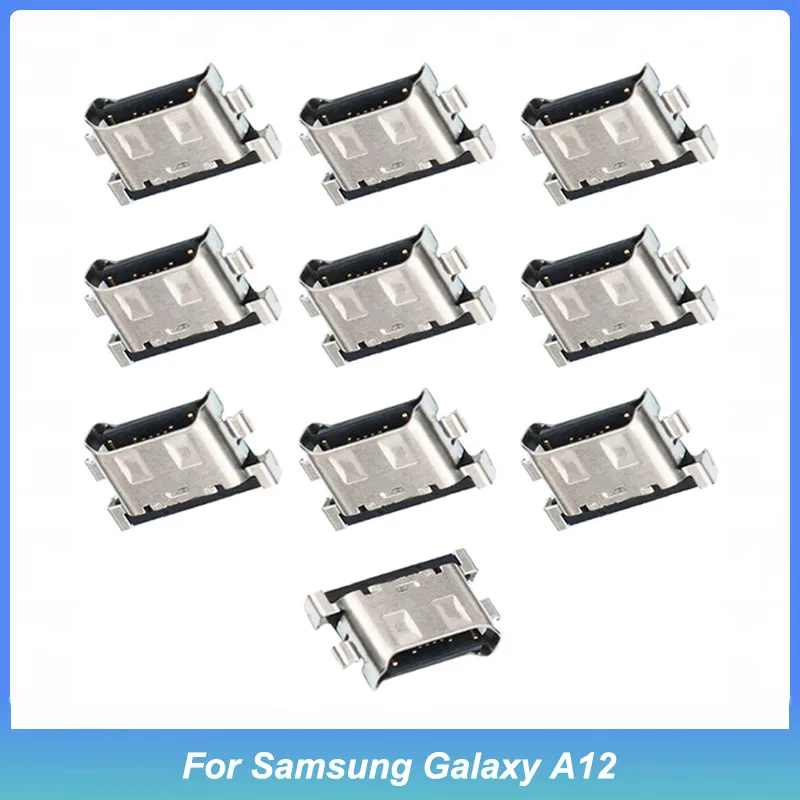 

10 PCS USB Charger Charging Port Plug Dock Connector for Samsung Galaxy A12 Charger Port Plug