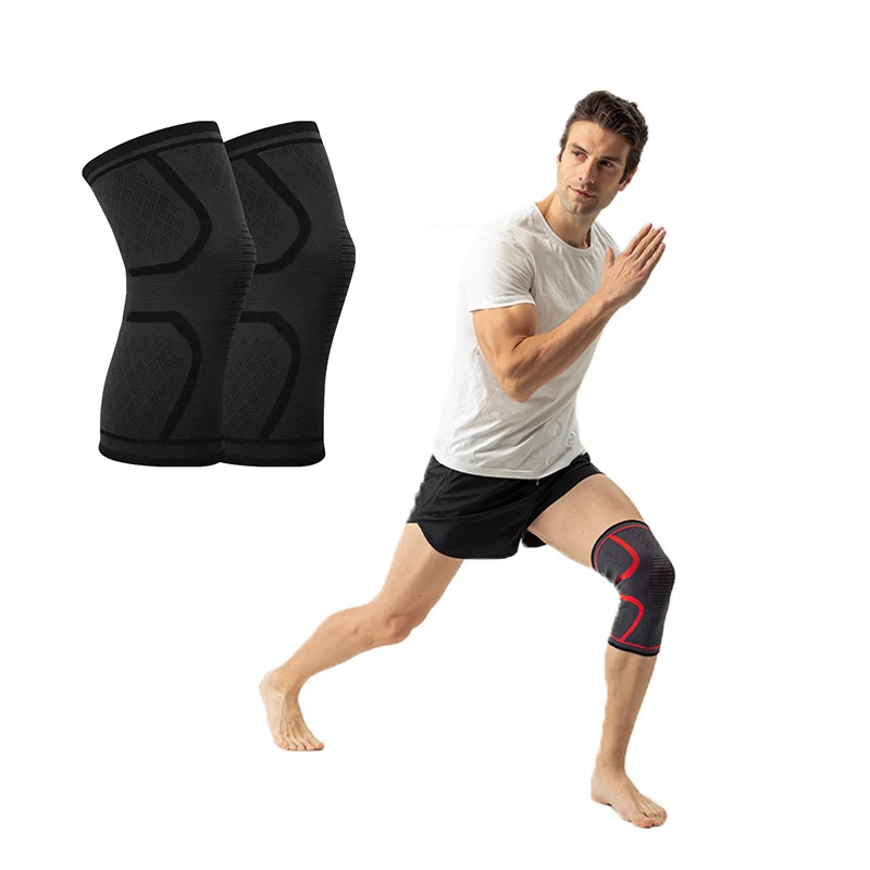 1PCS Fitness Laufen Radfahren Knie Unterstützung Hosenträger Elastische Nylon Sport Kompression Knie Pad Hülse für Basketball Volleyball