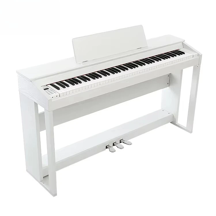 2025 Latest Style Hot Selling MAYGA F-101 Most Popular Midi Electronic Digital 88 Keys Hammer Keyboard Kids Electric Piano