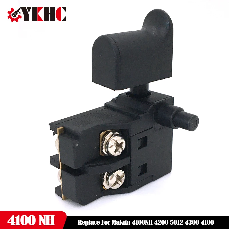 4100NH  AC220V 6A Fixable Belt Sander Switch Replace For Makita 9403 4100 Cutting Machine Accessories Spare Parts Power Tool
