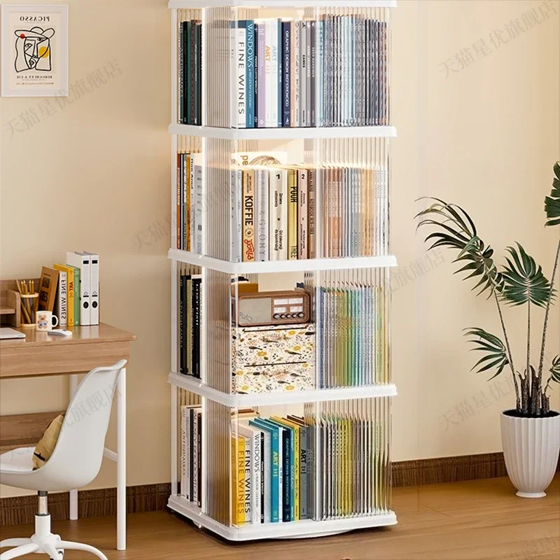 Creative Standing Bookcases Aesthetic Designs Luxury Magazine Racks Personalized Book Shelf Minimalist Librero Home Products