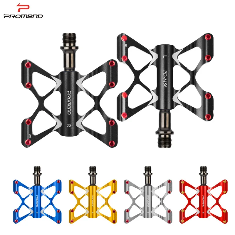 

Велосипедные педали PROMEND, ультралегкие Нескользящие, 3 подшипника, в стиле бабочки, алюминиевый сплав, для горных велосипедов, дорожных велосипедов, аксессуары
