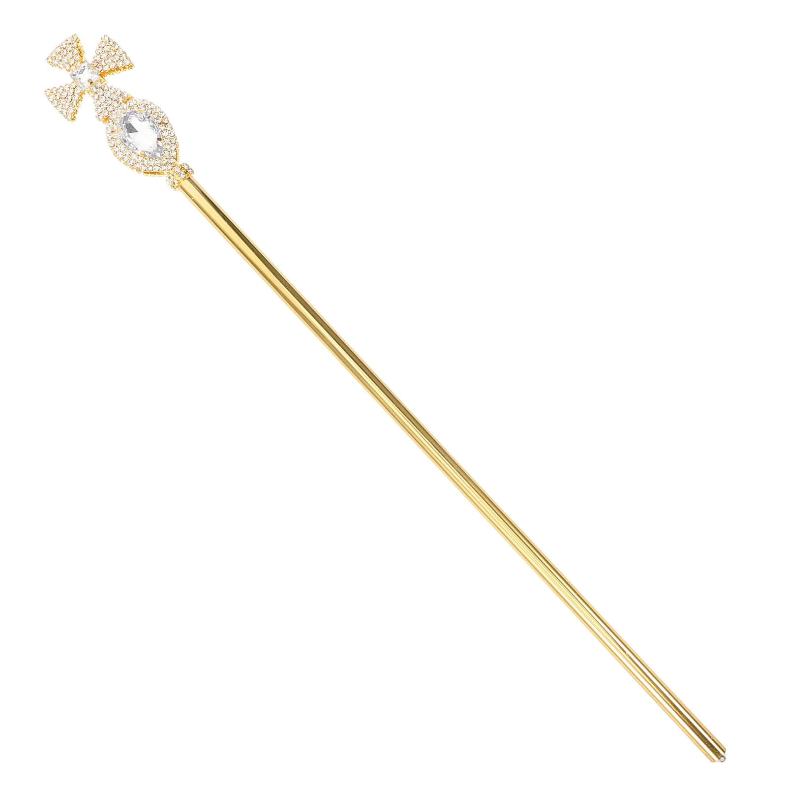 

Halloween Cosplay King Cane Prop Diamond Cross Scepter Simulation Royal Wand Party Dress Up Costume Accessory Creative Photo