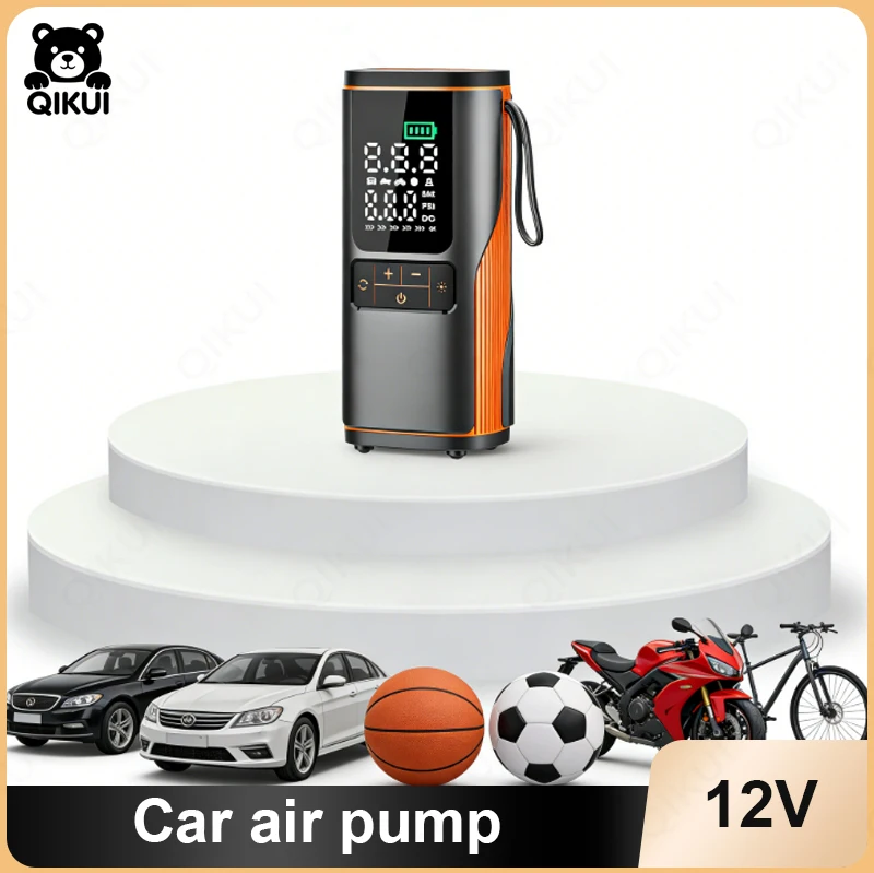 

Portable Car Jump Starter Power Bank for Emergency Vehicle Starting 12V Battery Booster Pack with Air Compressor for Cars