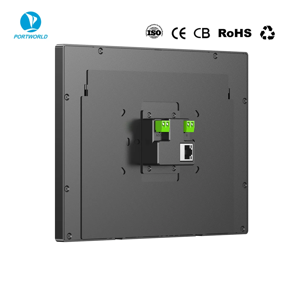 YC-SM10P 10.1 Inch RK3576 Android 14 POE Touch Screen Linux Smart Home Control Panel WiFi RJ45 Hotel Automation Dashboard