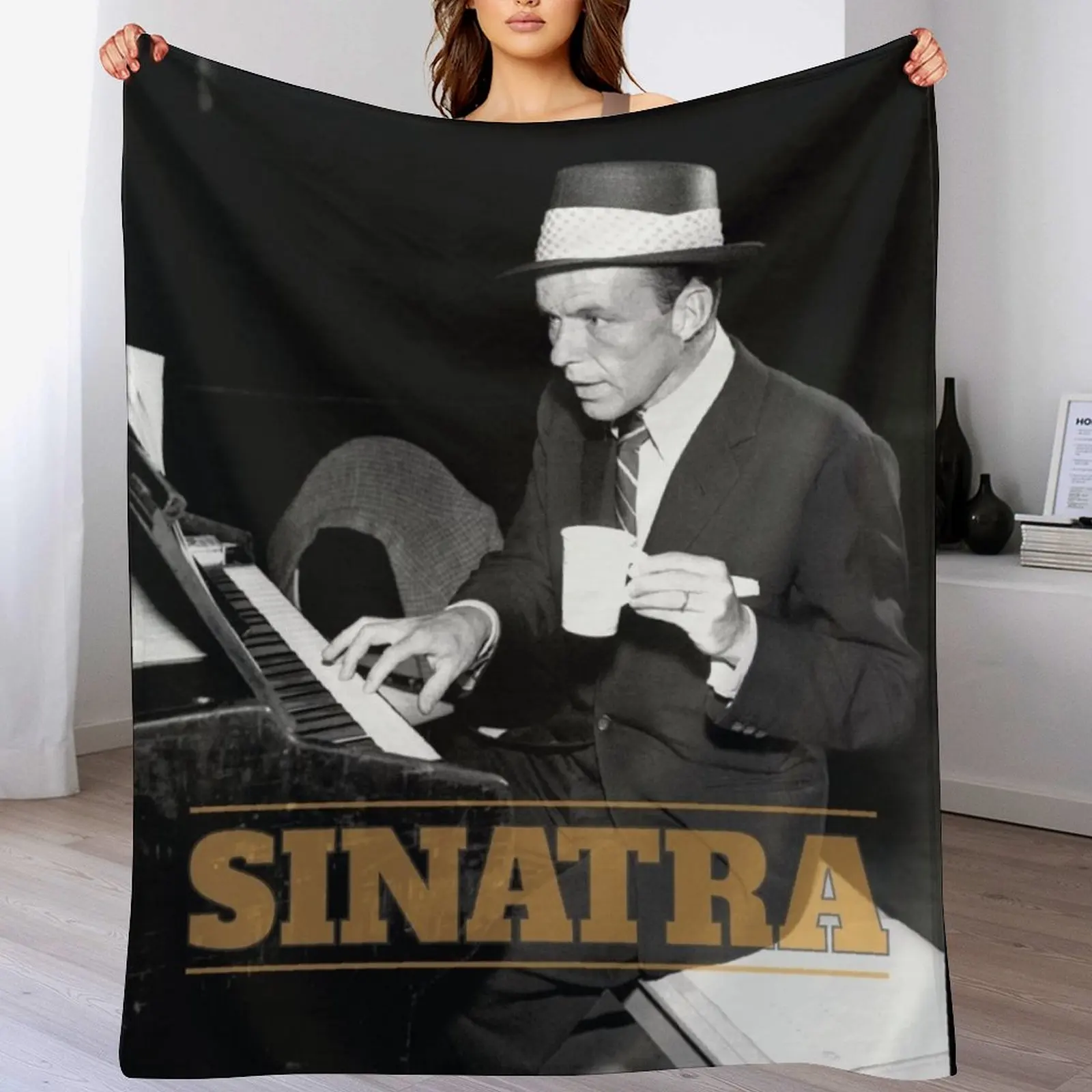 Sinatra Throw Blanket Sleeping Bag Quilt Sofa Quilt Furrys Blankets