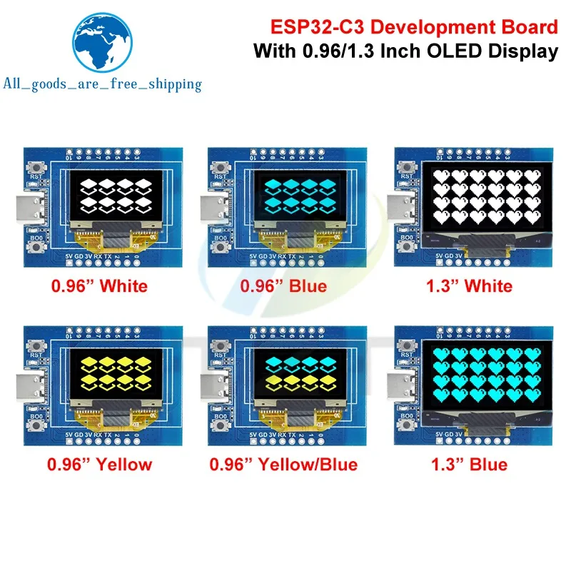 1/3PCS ESP32-C3 Dev…