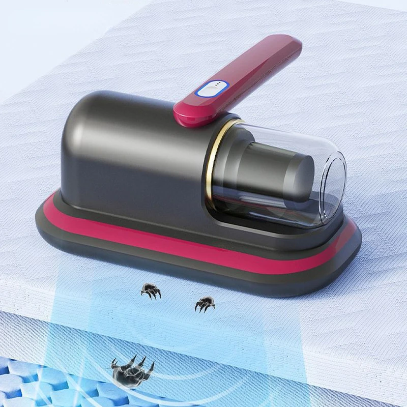 Vacuum Mite Remover For Baby Wireless UV Cleaner Mite Handheld Mattress Bed Dust Remover Indepth Cleaning Sofa Detachable Filter