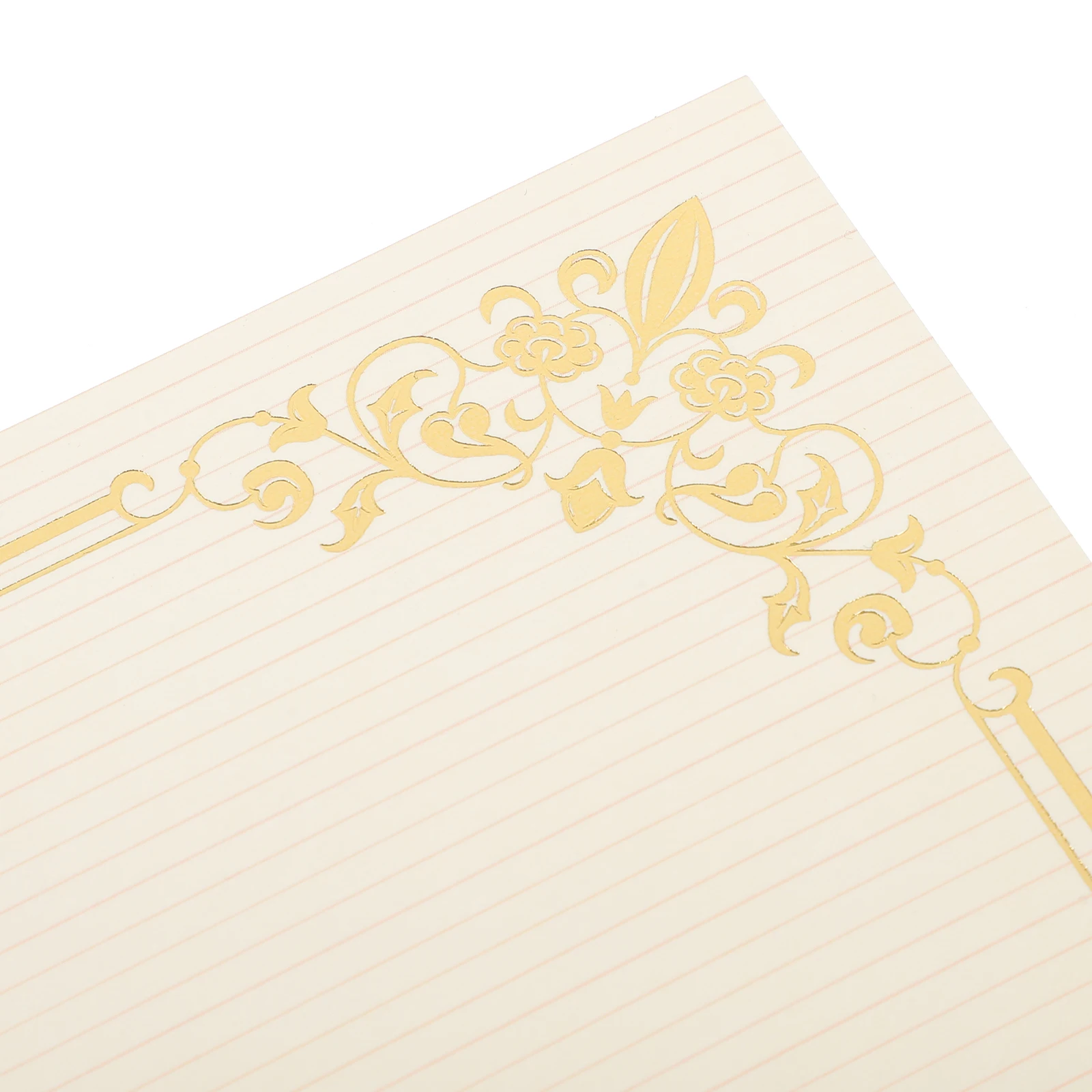 

10 Sheets Diploma Paper Printable Blank Liner Writable Elegant Award Completion School Graduation Blank Certificate File Folder