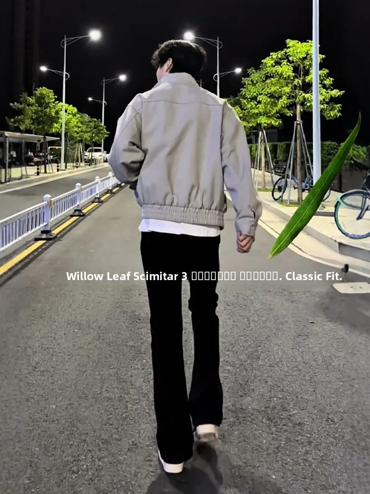 

Мужские джинсы GS Labora Thiened с флисовой подкладкой, прямые, с дизайном Le Blade, зимние, повседневные, из хлопкового денима