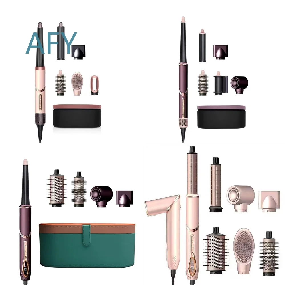 Professional High-Speed Automatic Curling Iron for HD08 Hair Dryer Curling Iron Set Straightener Multi-Functional Styling