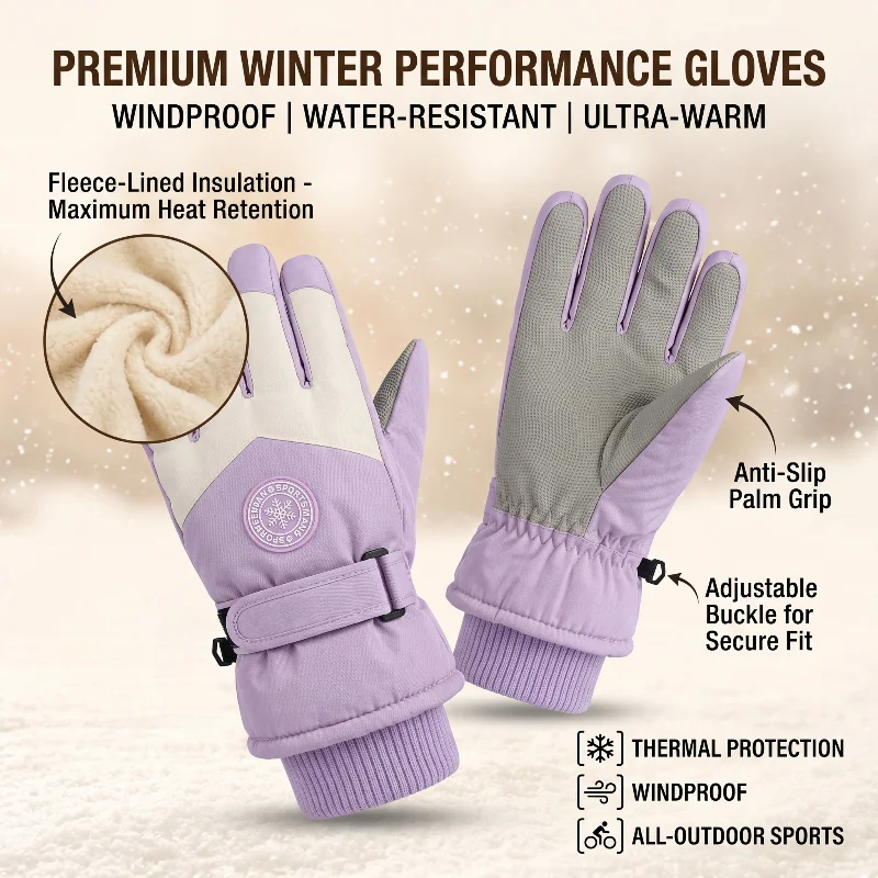 Koudbestendige winterskihandsc - Ski Glove Waterproof recensie en prijs