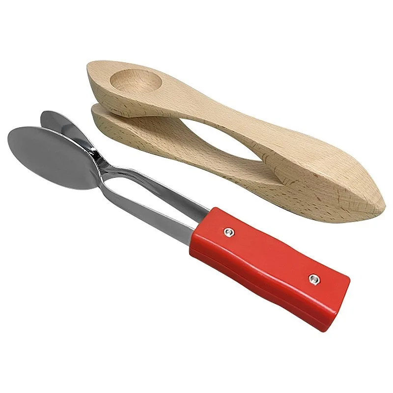 Wooden Musical Spoon Percussion Instrument Kids Orff Rhythm Teaching Aid Children Early Educational Percussion Toy view 6