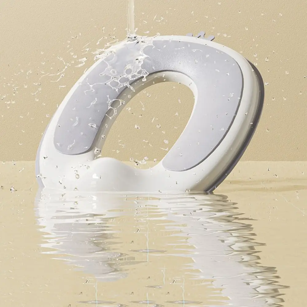 Splash Proof Design Children's Toilet Seat Hanging Non-Slip Potty Training Toilet Seat Toilet Training Portable Toilet Seat