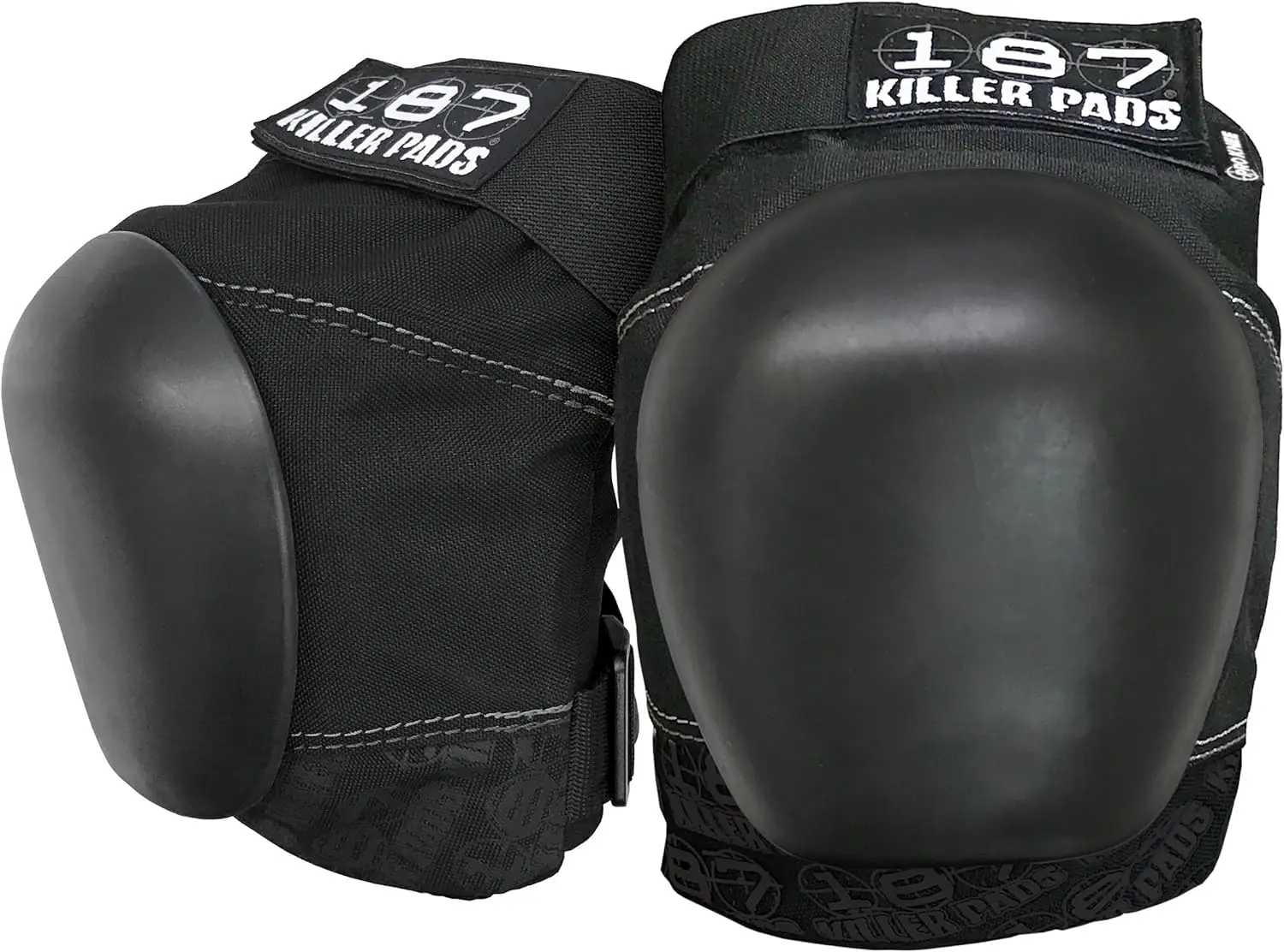 

Наколенники Pro, черные, большие - прочные и удобные для спорта и работы, регулируемый размер