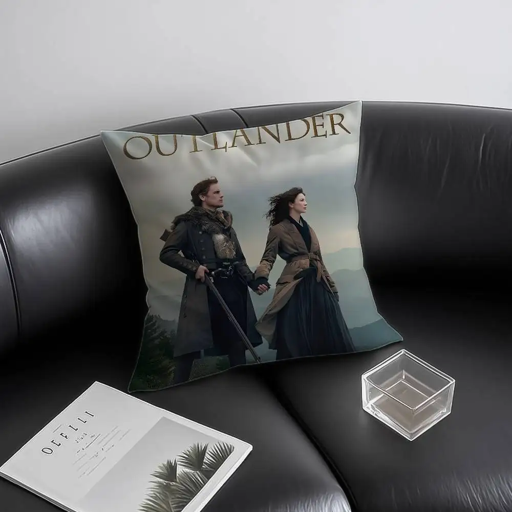 غطاء وسادة O-Outlander من المسلسلات التلفزيونية مضاد للغبار وسحاب غير مرئي لسرير الأريكة
