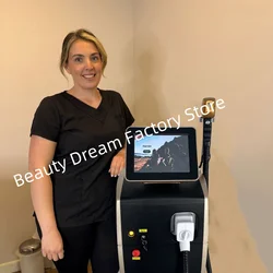 Entfernungsmaschine, Laser, Körperhaar, Diode, Eis, tragbar, 808 755, professionelles Titan-Alexandrit-Gerät, 4 Wellen, IPL, Frau