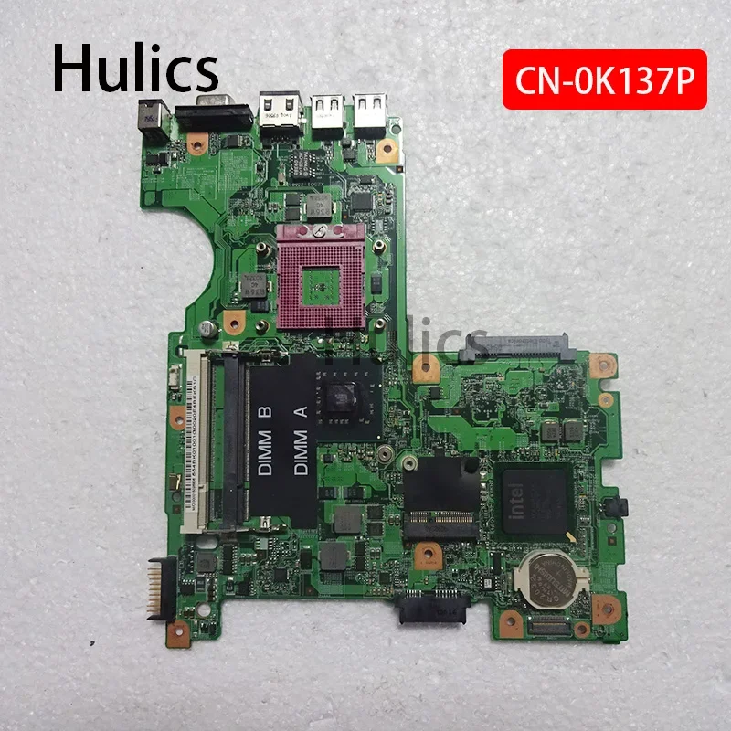 Hulics Used Laptop Motherboard For DELL Inspiron 1440 I1440 Mainboard CN-0K137P 0K137P 08265-1 48.4BK09.011 GM45