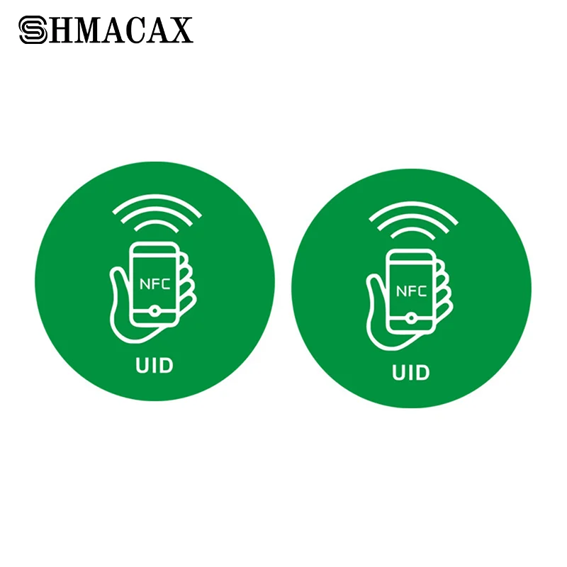 UID-pegatinas RFID intercambiables para fotocopiadora, bloque 0, 13,56 Mhz, antiinterferencias de Metal, tarjeta de proximidad