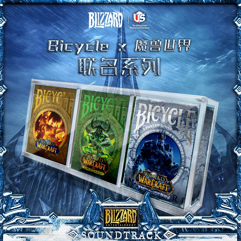 World of Warcraft Cards Lich King Poker Tribes and Alliances Anime Game Funny Party Collectible Card Toys Gifts