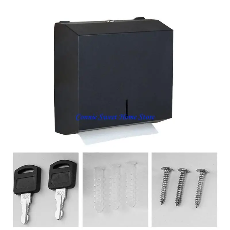 lxaf-dispensador-toallas-papel-montado-en-pared-caja-panuelos-cocina-acero-inoxidable-con-cerradura