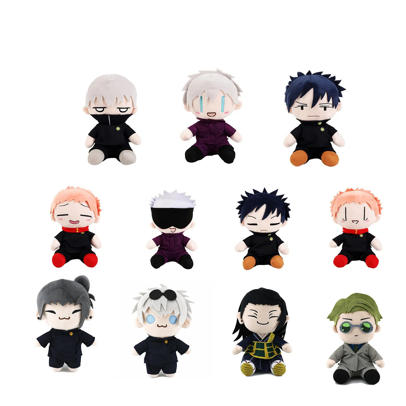 

20CM Jujutsu Kaisen Plush Satoru Gojo Fushiguro Megumi Itadori Yuji Inumaki Toge Anime Figure Stuffed Kawaii Doll Holiday Gifts