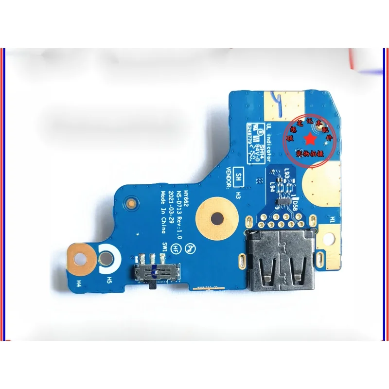 

5C50S25214 новая USB-плата для Lenovo Legion 5 NS-D713 ноутбук 82JD
