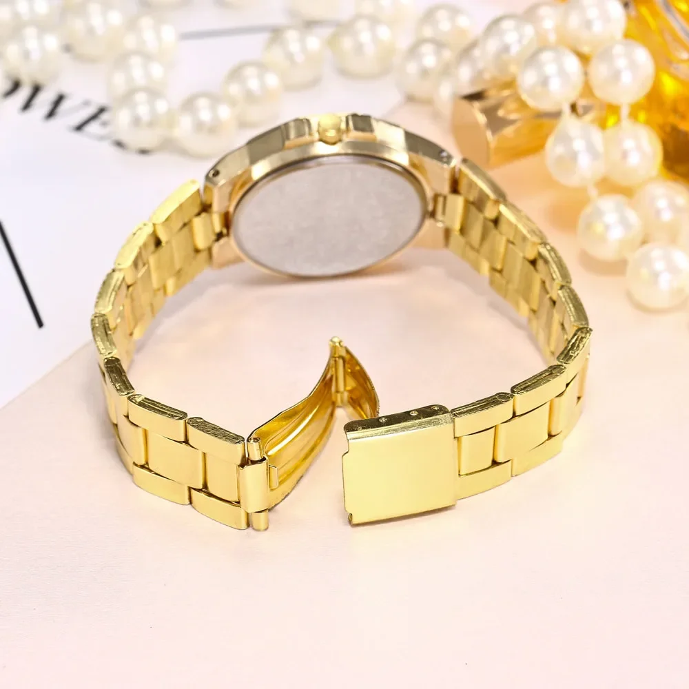 2024 New Women Gold Watch Fashion Women Watches Ladies Creative Steel Women's Bracelet Watches Female Clock Watches for Women