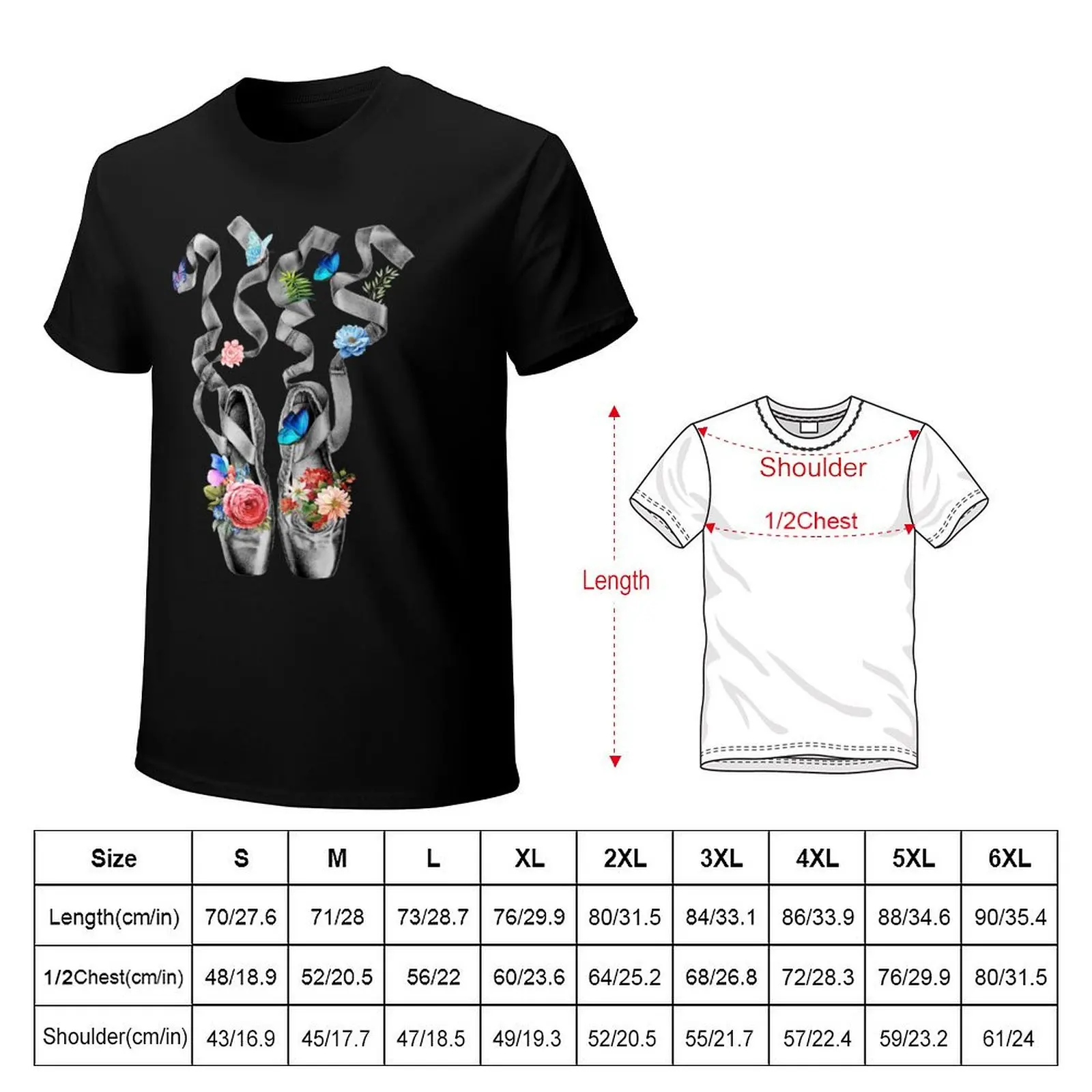 ballet shoes T-Shirt Anti-Perspiration Workout Top