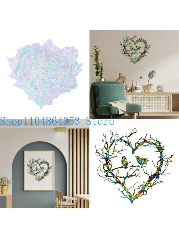 moule-en-silicone-polyvalent-652f-pour-art-resine-epoxy-cœur-nid-d'oiseau-decoration-murale-outils-pratiques