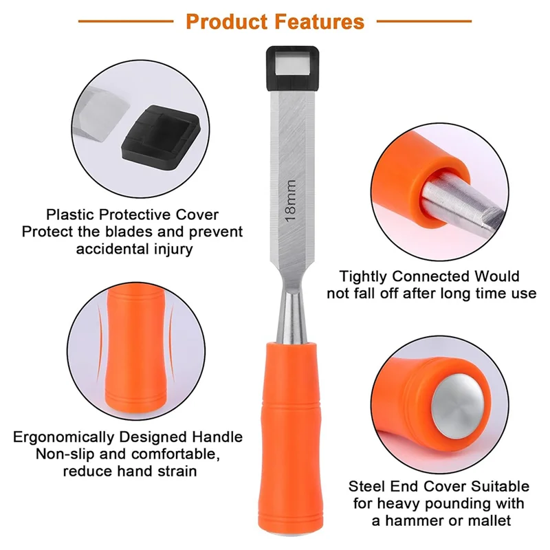 

A96I-4 наборы долот по дереву, набор инструментов для деревообработки, долота по дереву для деревообработки со стальным молотком, набор инструментов для дерева