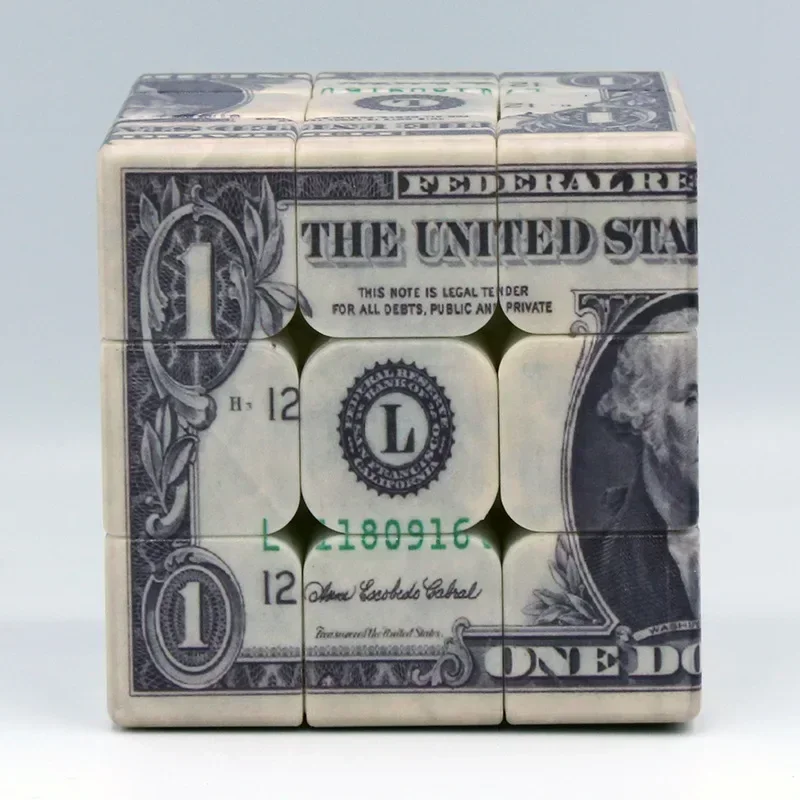 Intellectual Development of Educational Gifts and Toys UV Printing Personalized Currency US Dollar Third-order Magic Square