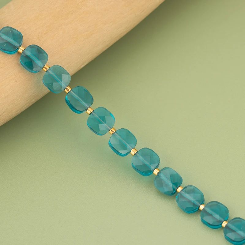 assoonas, eine Kette/Stück, MI03, Schmuckzubehör, Quarzstein, Anhänger, DIY-Zubehör, lose Perlenkette, Schmuckherstellung – Detail 9