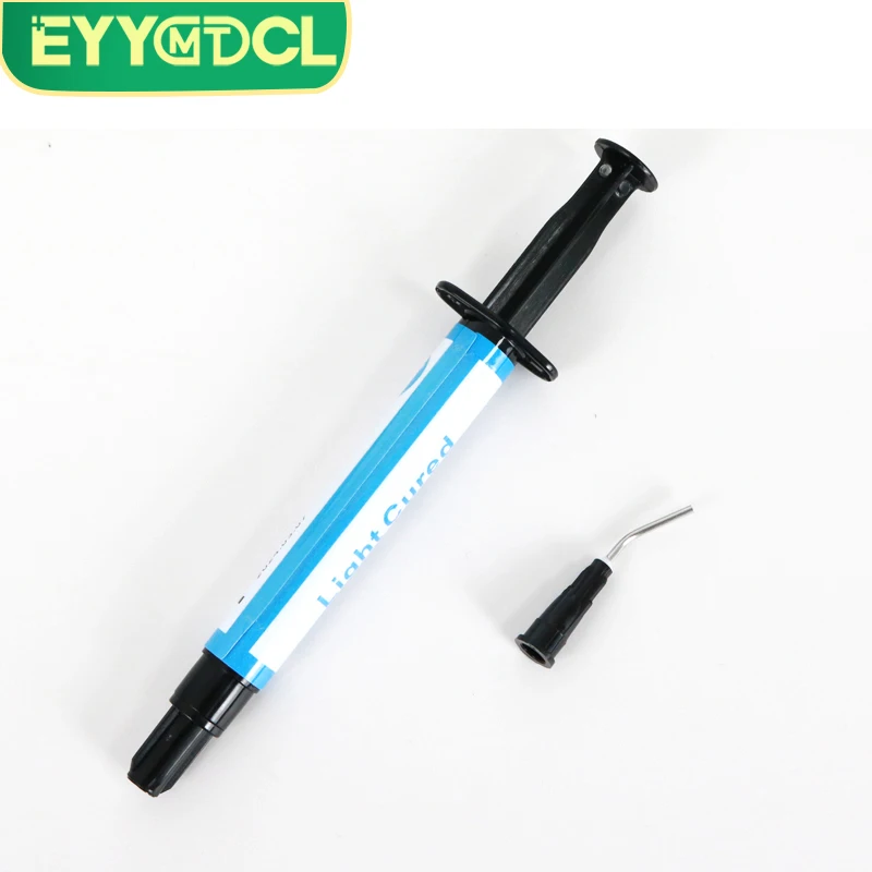  Dental Barrier Resin Flexible Light-curable Resin Materials Composite Resin Dental Material Oral Filling Tools 1pcs  resin