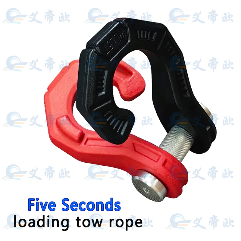 

15Tons D-Ring Shackle with 7/8" Pin Heavy duty 4X4 Off-Road recovery trailer hook for Towing strap rope Winch Bumper Accessories