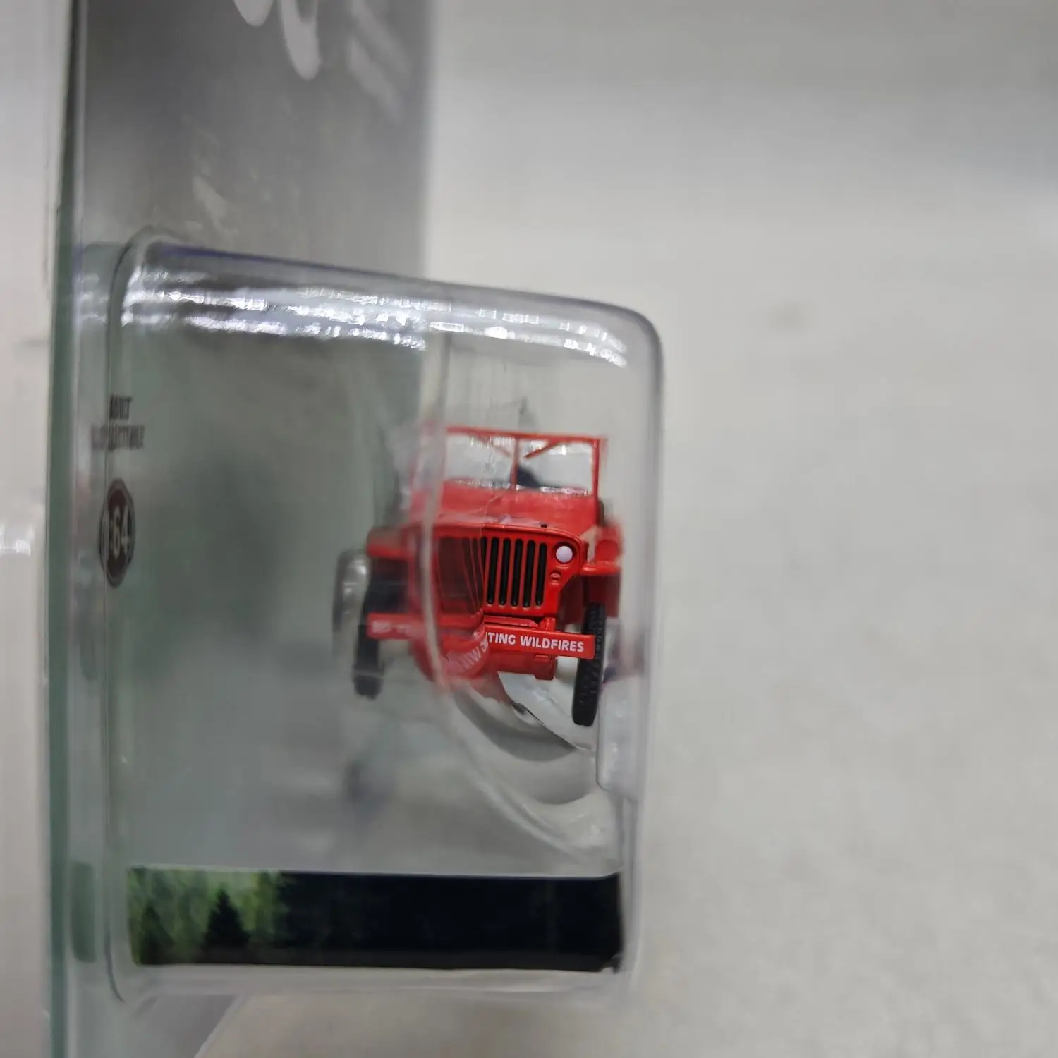 1: سلسلة الذكرى السنوية الرابعة السادسة الرابعة 17-1944 Jeep Willys MB - Smoke Bear 80th Anniversary Memoration مجموعة نماذج السيارات المتقدمة