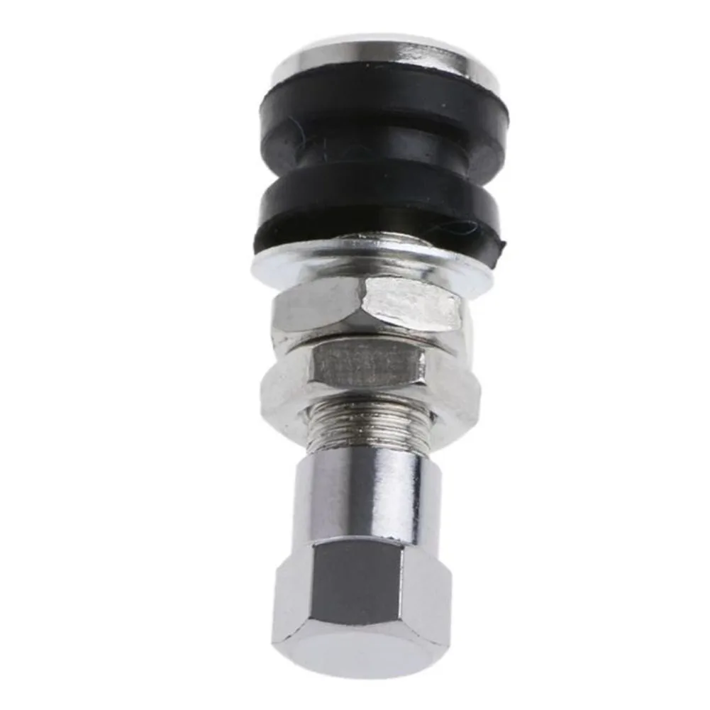 Bolt-in Tire Wheel Valve Tubeless  No Tube Stem Motorcycle Car Bike ATV  1Pc Tubeless Valve  1Pc Dust Cap Hot Sale Accessories