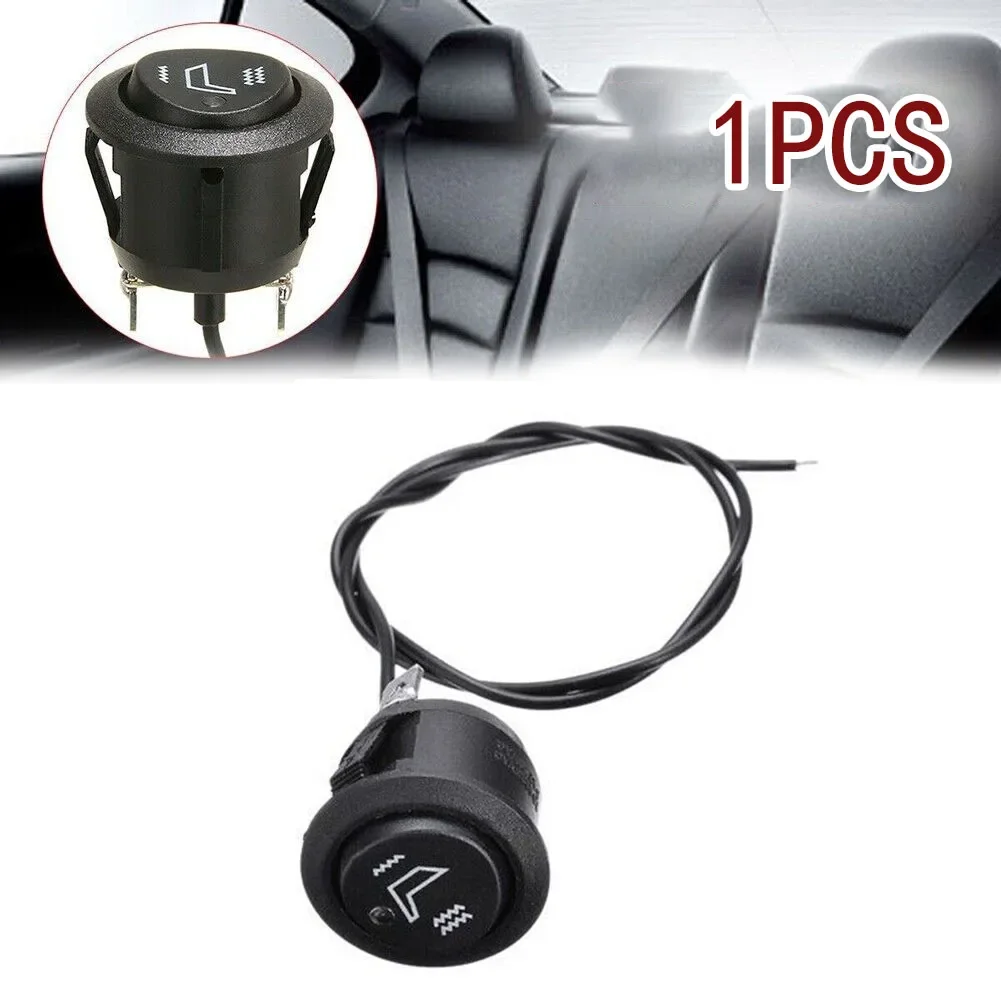Car Seat Heating Control Switch Button For SUV Truck Seats-Heater Switches 3Pin Round Heated Rocker DC 12V OFF/ON Control
