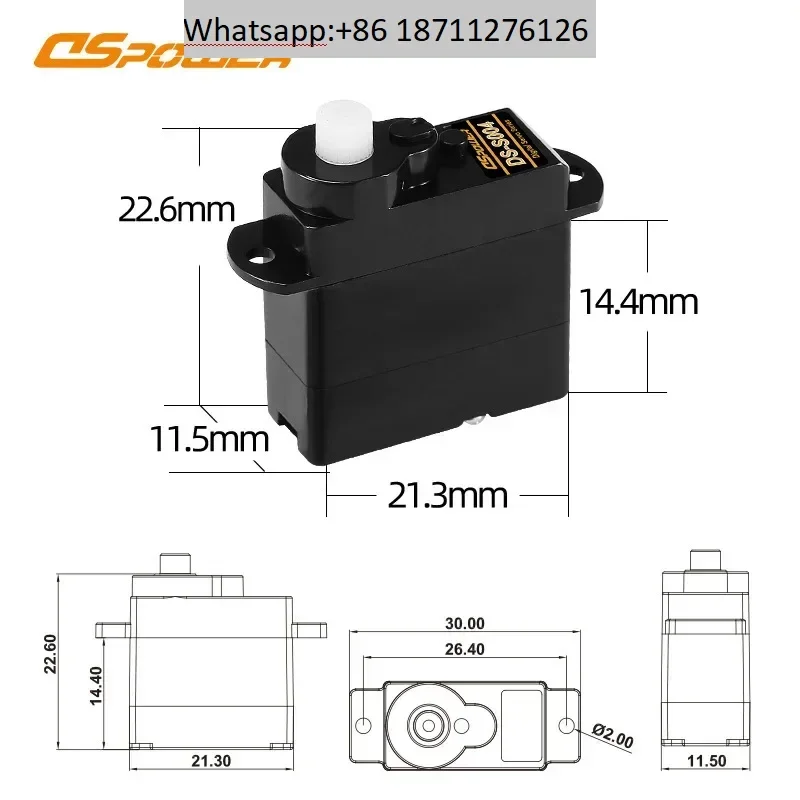 10-pieces-6g-mini-servo-lancer-a-la-main-planeur-mousse-modele-d'avion-modele-d'helicoptere-micro-servo
