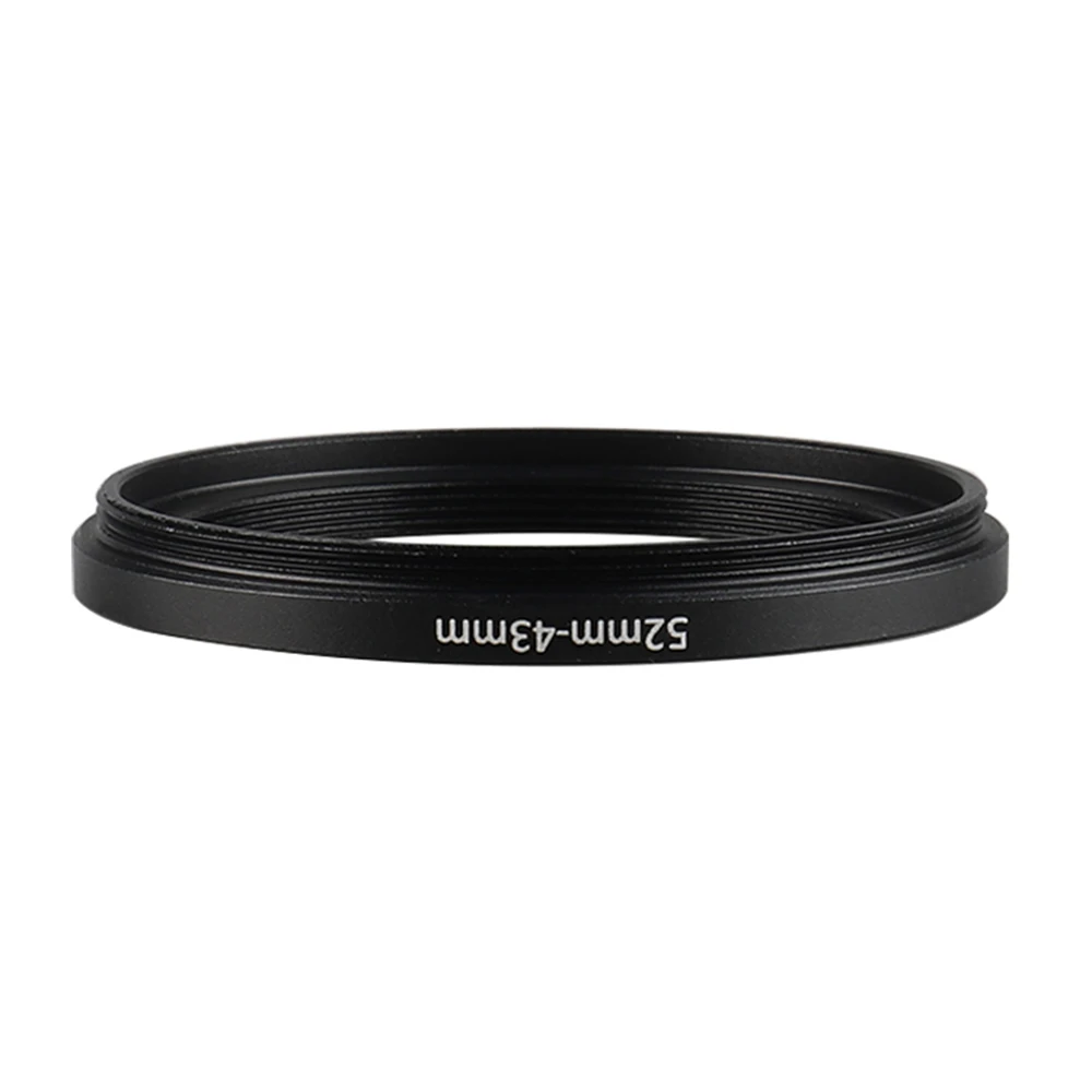 Aluminium Step Down Filter ring 52mm-43mm 52-43mm 52 bis 43 Filter adapter Objektiv adapter für Canon Nikon Sony DSLR Kamera objektiv