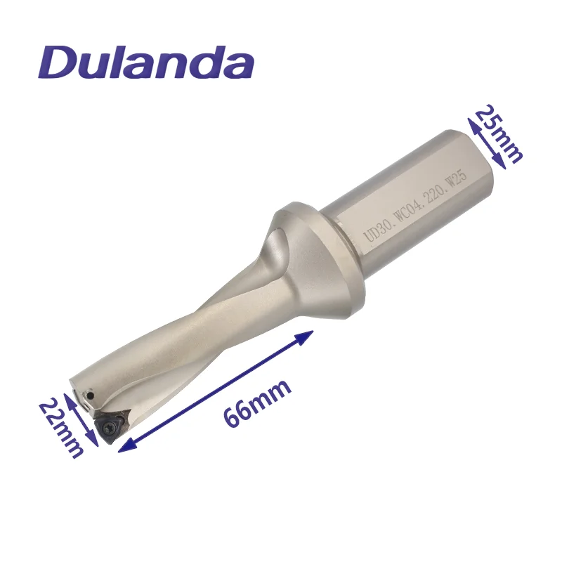 مجموعة حامل الأدوات 10 قطعة إدراجات كربيد الحفر الضحلة القابلة للفهرسة WCMX060204 مع حامل الأدوات UD30 WC03 200 W25